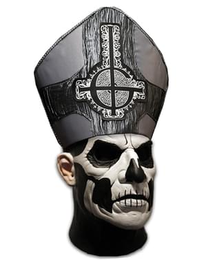 Papa Emeritus II Deluxe Maske - Spøkelse