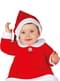 Fato de Mãe Natal adorável para bebé