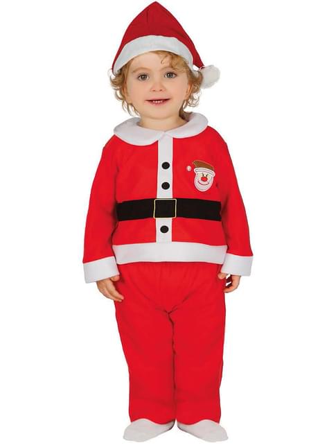 Deguisement Adorable Pere Noel Bebe Funidelia