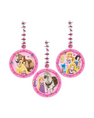 Set of 3 Princess & Animals Hanging Decorations