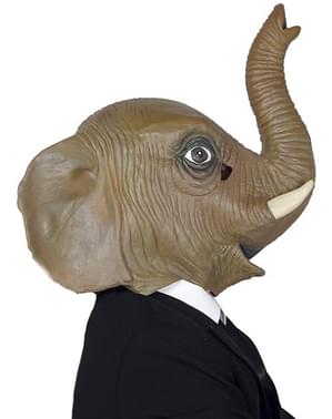 Máscara de elefante elegante