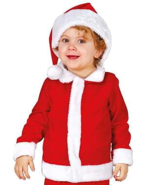 赤ちゃんの甘い父のクリスマスコスチューム