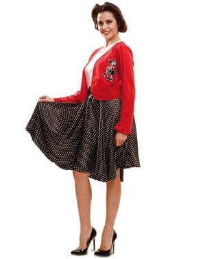 Moterų 1950 m. Mergaičių kostiumas