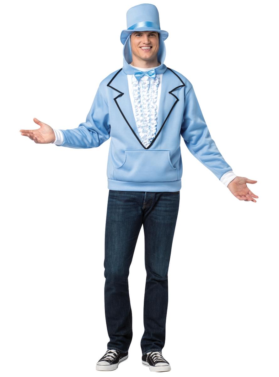 Dumb and Dumber Blue Hooded Jacket for Adults