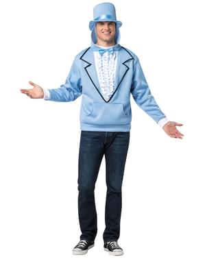 Ενηλίκων Blue Dumb και Dumber Hoodie