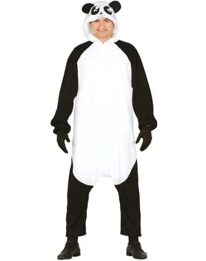 Pandabär Onesie Kostüm für Erwachsene