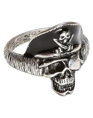 Piratenkapitän Totenkopf Ring für Erwachsene