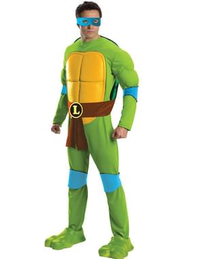 Deluxe ninja želve Leonardo Adult kostum