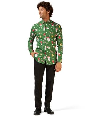 Kerstman shirt Opposuit voor heren