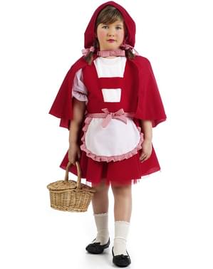 Déguisement chaperon espiègle fille