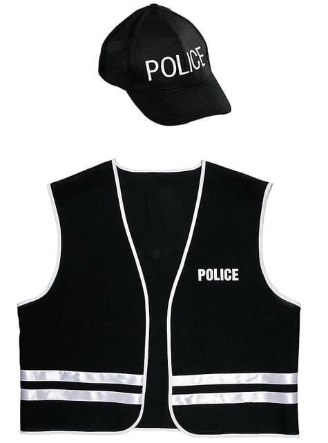 Politie speciale eenheid kostuum set voor volwassenen