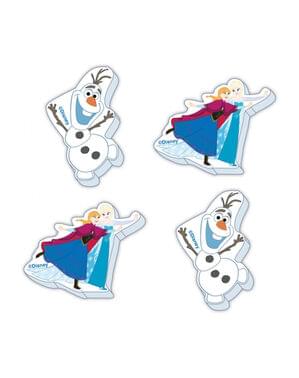 Set di 4 gomme diverse di Frozen