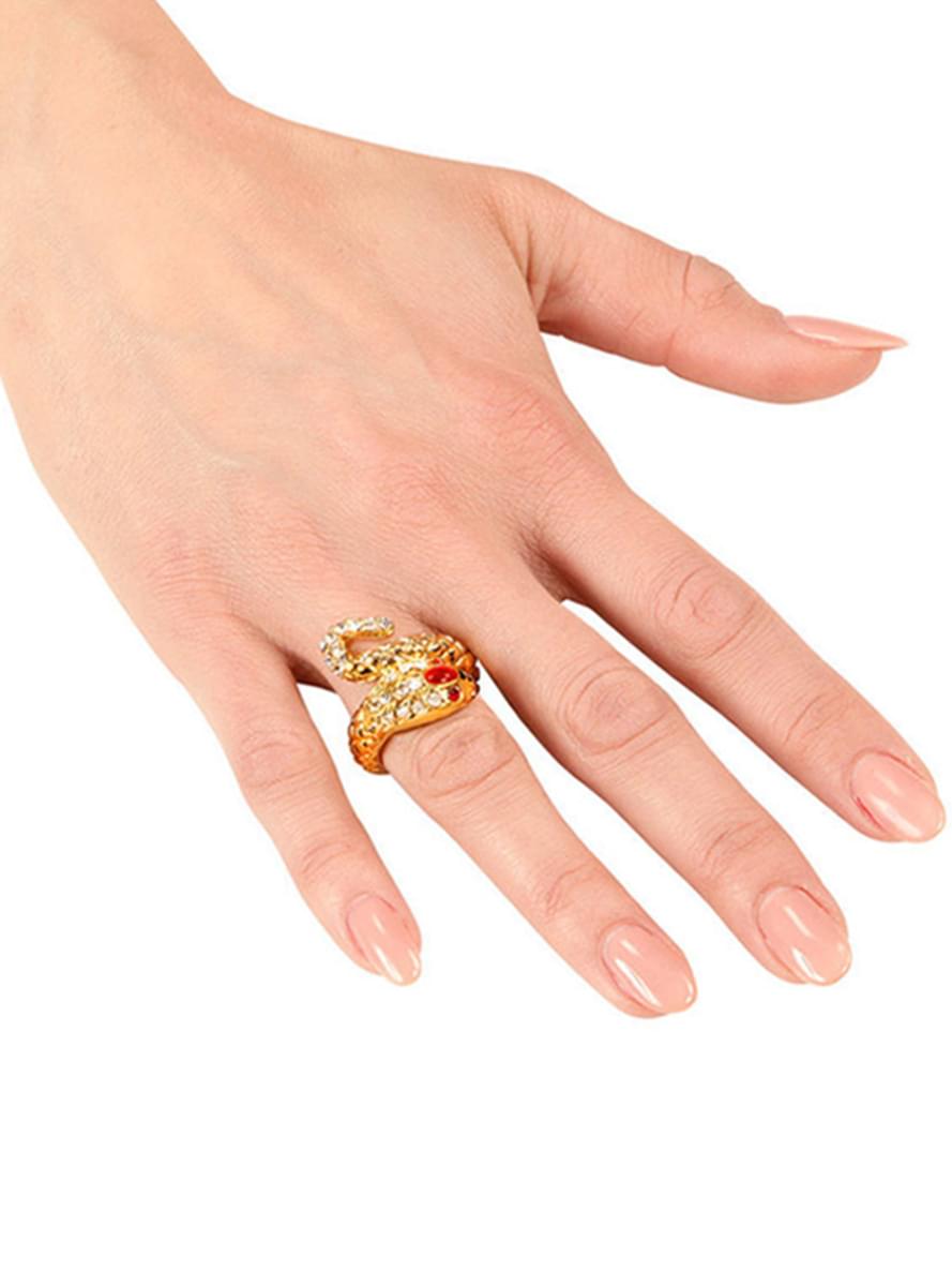 Woman's Gold Snake Ring