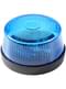 Blau blinkendes Licht mit Sirene
