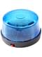 Blau blinkendes Licht mit Sirene