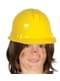 Capacete de operário amarelo infantil