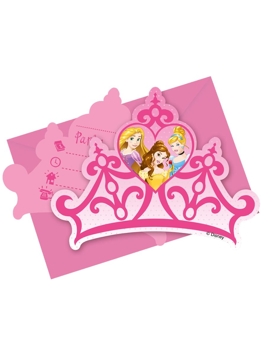 Sada pozvánek princezny