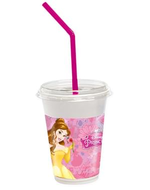 Set 12 Princess Dreaming Cups with Straws