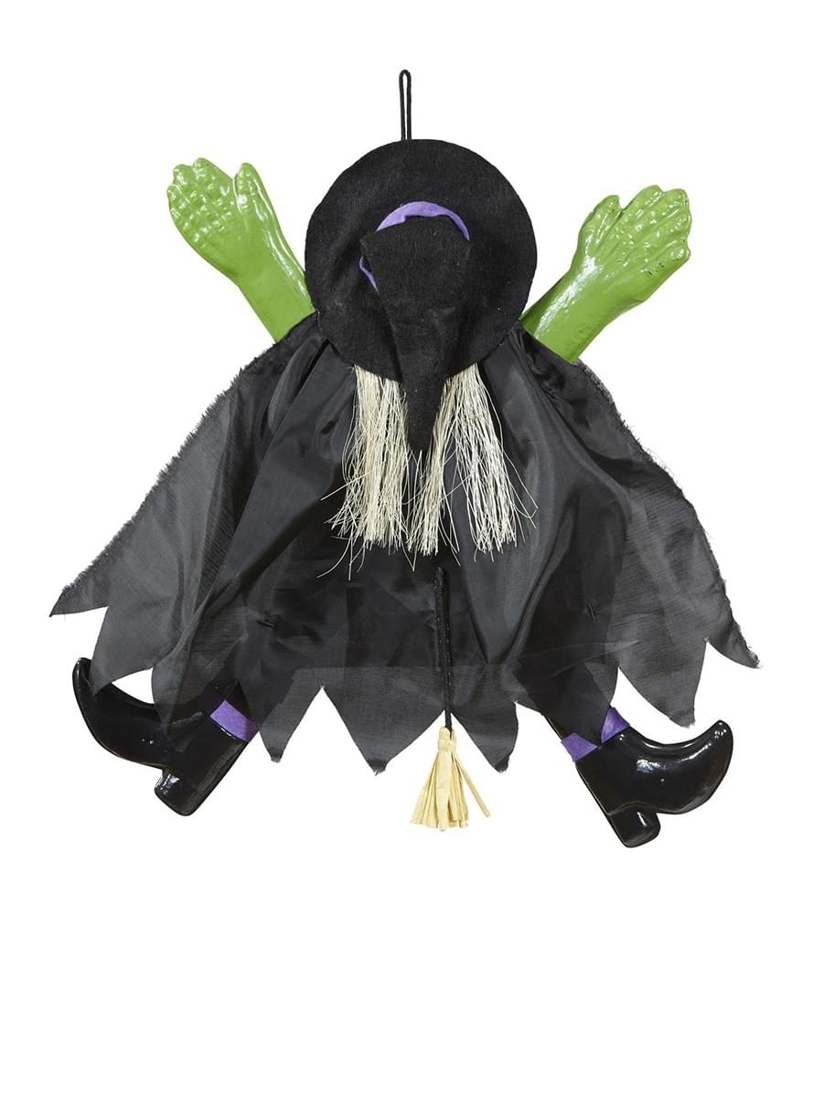 Hanging Squashed Witch
