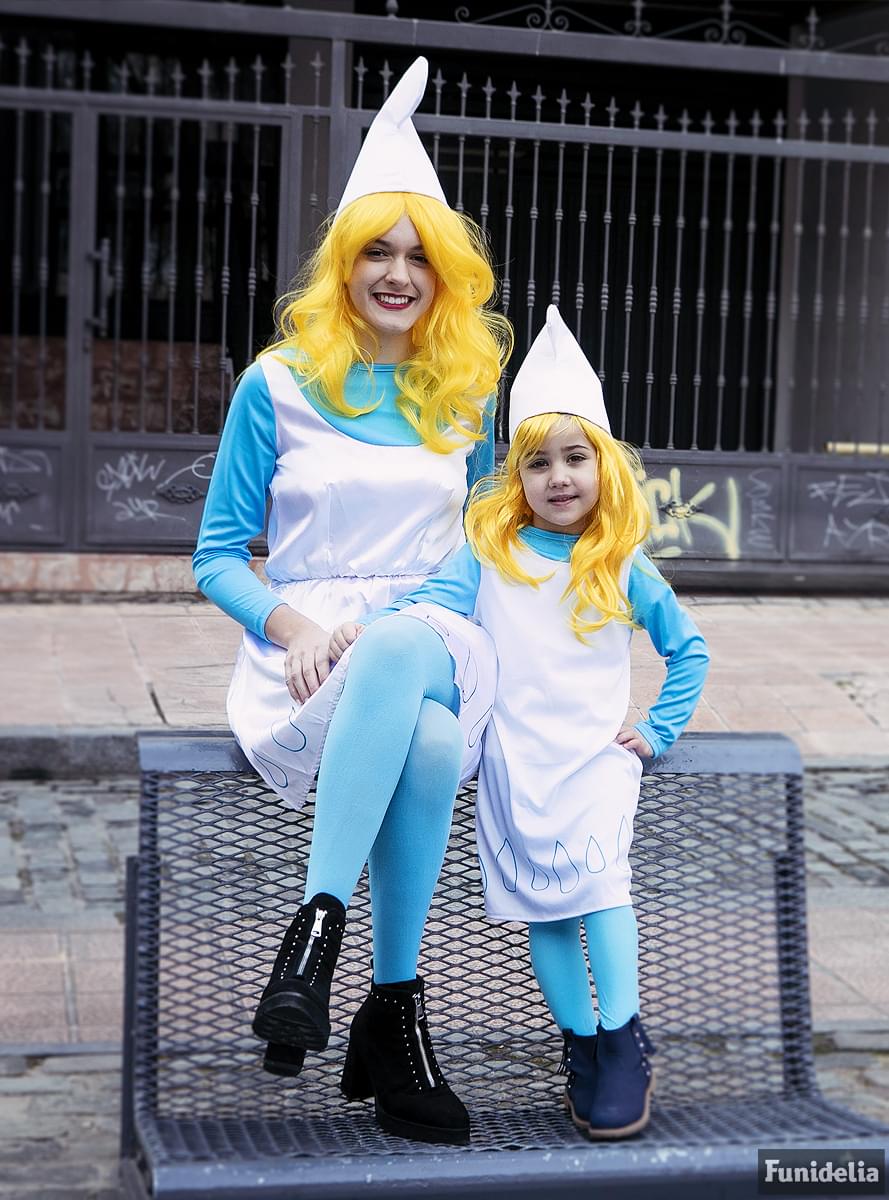Smurfette Wig untuk anak perempuan