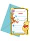 6 invitations Winnie Sweet Tweets