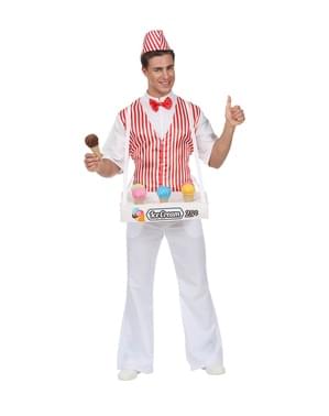 Ice cream man costume for men