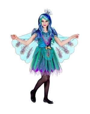 Peacock costume for girls