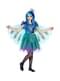 Costume di pavone reale per bambina
