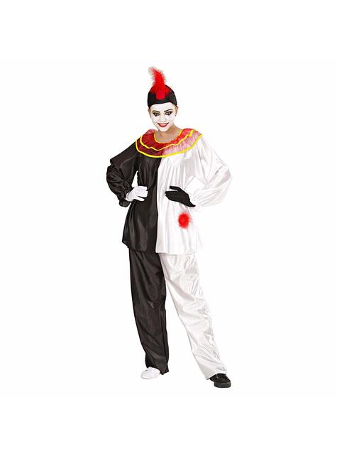 Clown mime Kostuum voor volwassenen