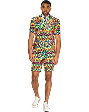 Traje estampado 