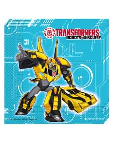 Set of 20 Transformers Power Up Napkins