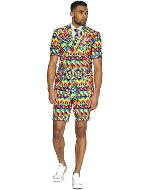 Traje estampado 