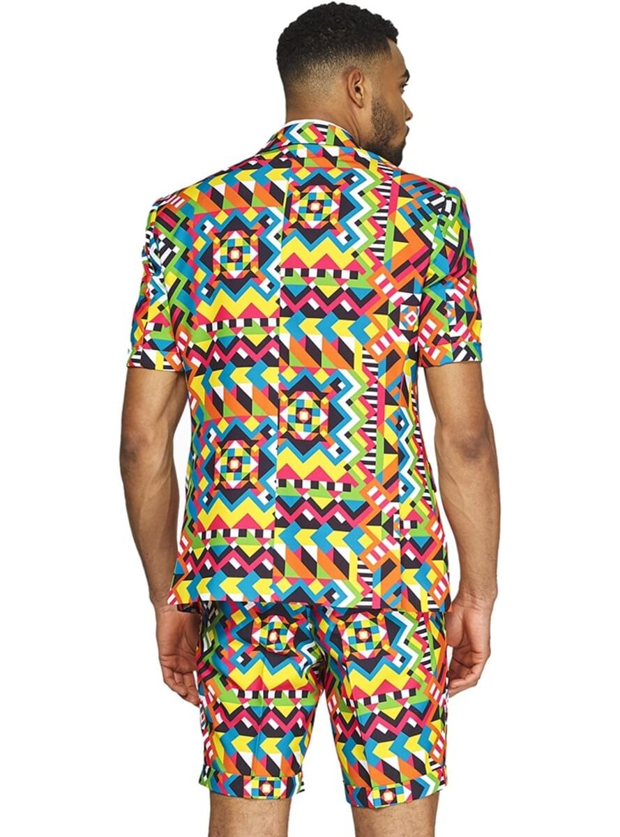 Opposuits abstraktní letní oblek