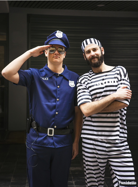 Prisoner costume plus size