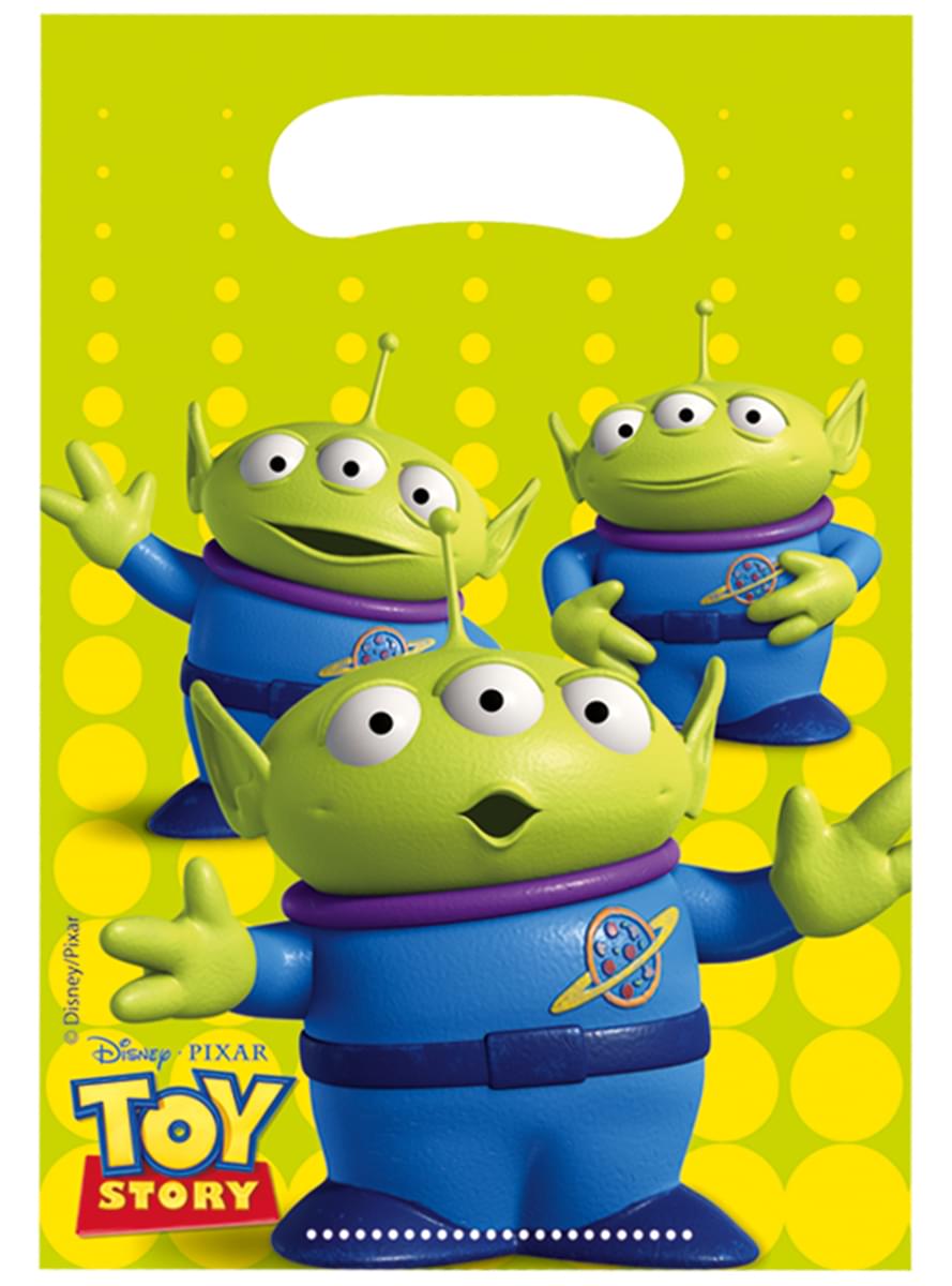 Set 6 sacchetti Toy Story Star Power