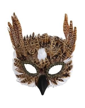 Maska wenecka sowa dla dorosłych