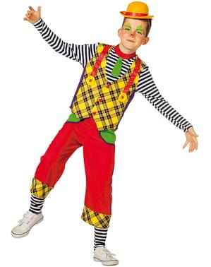 Déguisement clown jaune enfant