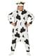 Onesie костюм на крава за възрастни