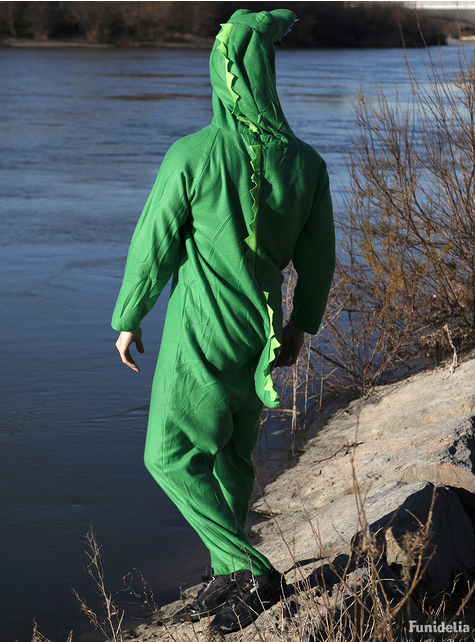 Krokodille deluxe kostyme