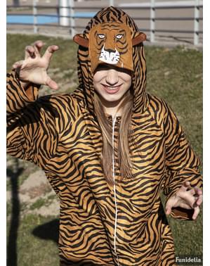 Déguisement de tigre pour adulte onesie