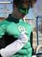 Green lantern costume for men