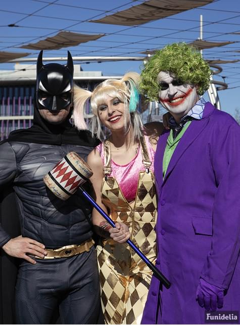Costume Harley Quinn Suicide Squad Film Donna Adulta Carnevale Halloween  Batman Joker DC Comics -  - Addobbi ed articoli per  feste, eventi e party