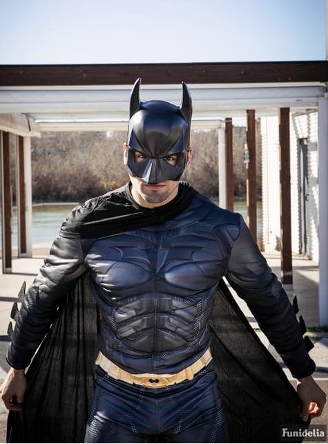 Dank u voor uw hulp tegenkomen Specialist Officieel Batman-kostuum. 24 uur levering | Funidelia