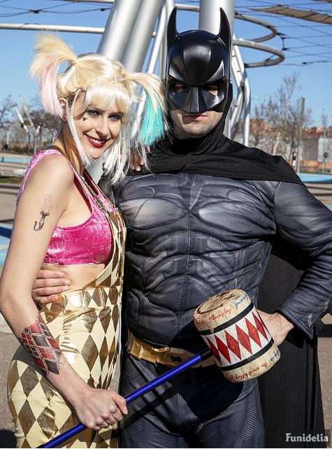 Parrucca Harley Quinn Supervillain  Accessori e costumi di Carnevale online