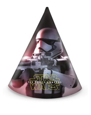 Set 6 Star Wars The Force Awakens Party Hats