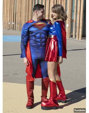 Supergirl plus size asu naisille