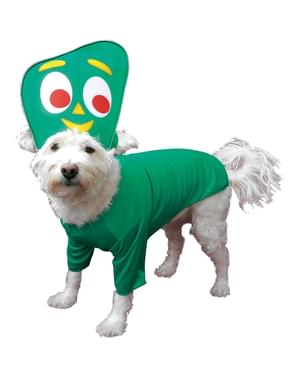 Disfraz de Gumby para perro