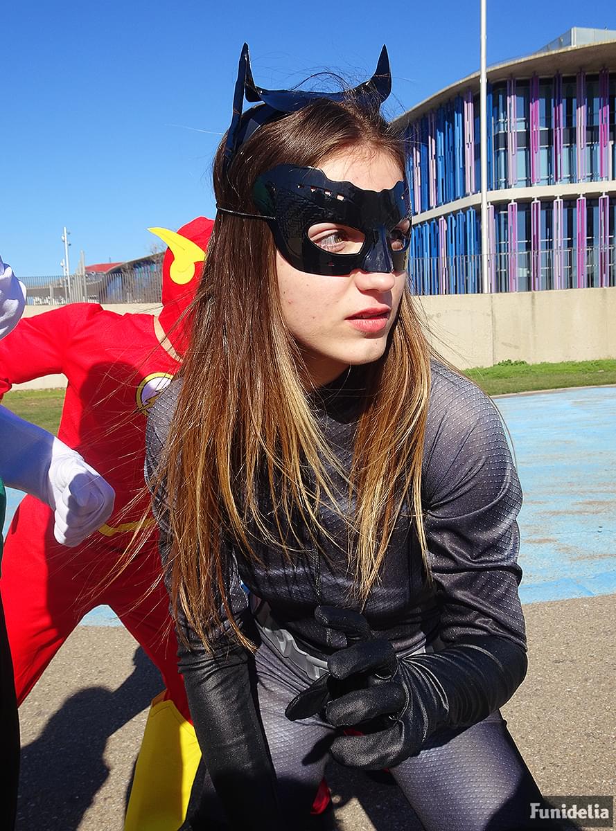 Fato de Catwoman tamanho grande