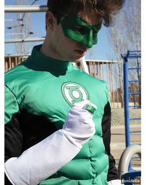 Green Lantern Kostum Moški Plus Velikost