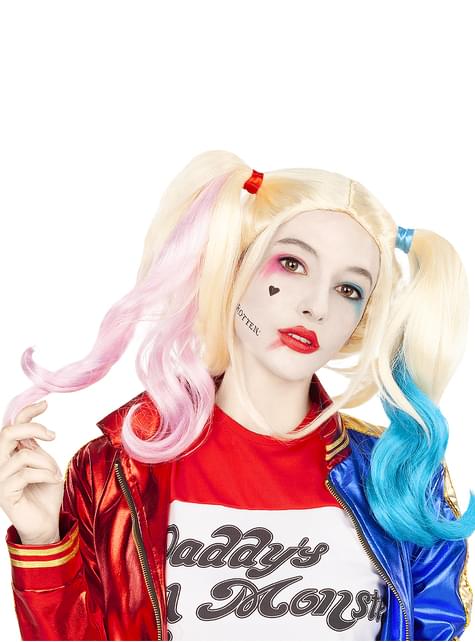 Costume Harley Quinn Suicide Squad Film Donna Adulta Carnevale Halloween  Batman Joker DC Comics -  - Addobbi ed articoli per  feste, eventi e party